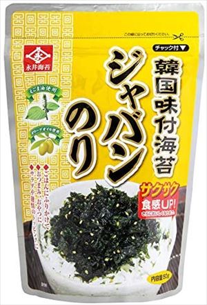 永井韓国味付ジャバンのり50g