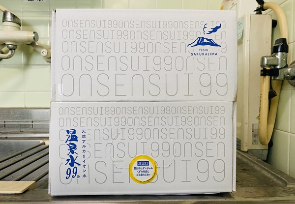 温泉水99箱（11.5L)6